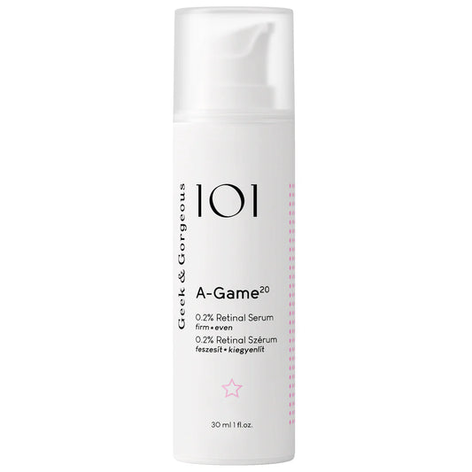 Geek & Gorgeous 101 A-Game 20 - 30ml | Discover skin care, face cream, lip gloss, sunscreen, and korean skin care products at Sapphire Beauty Booth— a trusted cosmetic shop near me and makeup store near me.