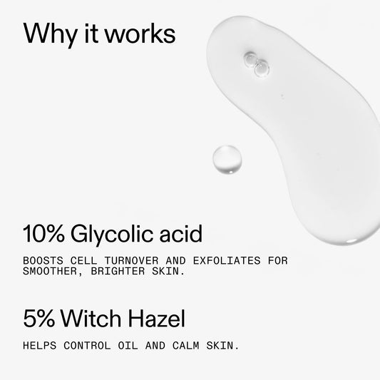 The Inkey List Glycolic Acid Toner - 100ml