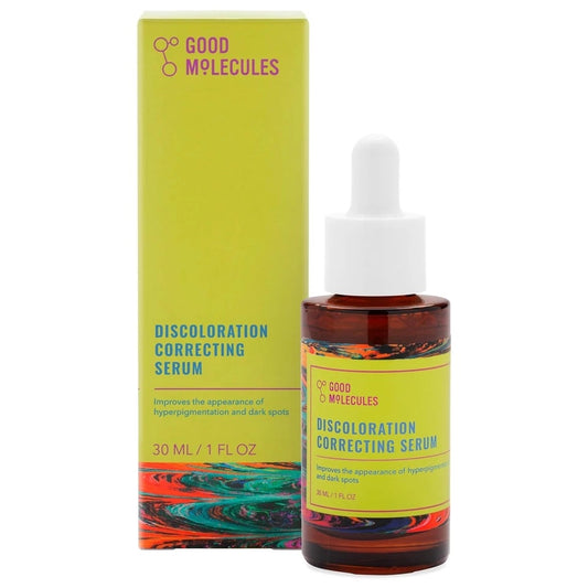 Good Molecules Discoloration Correcting Serum - 30ml | Discover skin care, face cream, lip gloss, sunscreen, and korean skin care products at Sapphire Beauty Booth— a trusted cosmetic shop near me and makeup store near me.