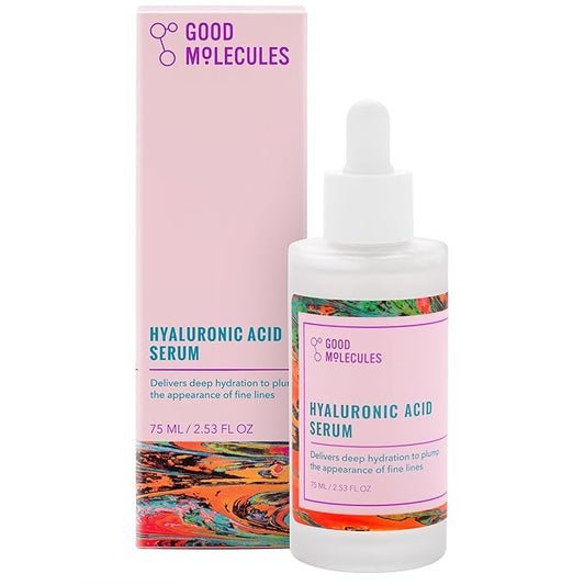 Good Molecules Hyaluronic Acid Serum - 75ml | Discover skin care, face cream, lip gloss, sunscreen, and korean skin care products at Sapphire Beauty Booth— a trusted cosmetic shop near me and makeup store near me. | Sapphire Beauty Ghana
