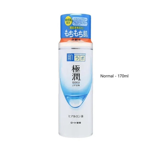 Hada Labo Gokujyun Hyaluronic Acid Lotion, Normal  - 170ml | Discover skin care, face cream, lip gloss, sunscreen, and korean skin care products at Sapphire Beauty Booth— a trusted cosmetic shop near me and makeup store near me.