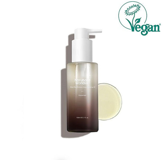 Haruharu Black Rice Deep Cleansing Oil - 150ml | Discover skin care, face cream, lip gloss, sunscreen, and korean skin care products at Sapphire Beauty Booth— a trusted cosmetic shop near me and makeup store near me.