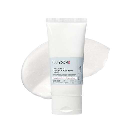 Illiyoon - Ceramide Ato Concentrate Cream Mini - 75ml | Discover skin care, face cream, lip gloss, sunscreen, and korean skin care products at Sapphire Beauty Booth— a trusted cosmetic shop near me and makeup store near me. | Sapphire Beauty Ghana
