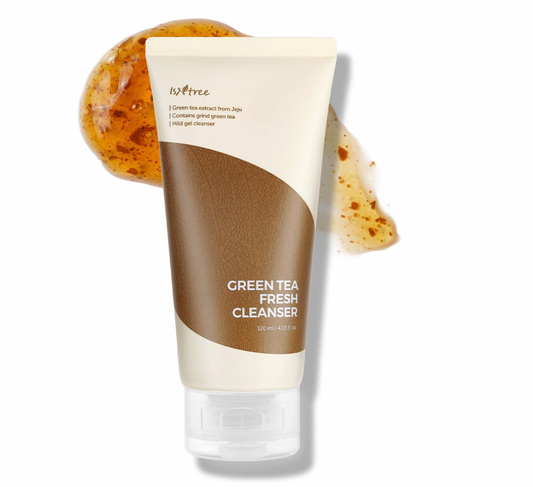 Isntree Green Tea Fresh Cleanser - 120ml | Discover skin care, face cream, lip gloss, sunscreen, and korean skin care products at Sapphire Beauty Booth— a trusted cosmetic shop near me and makeup store near me. | Sapphire Beauty Ghana | Same Day Delivery Available