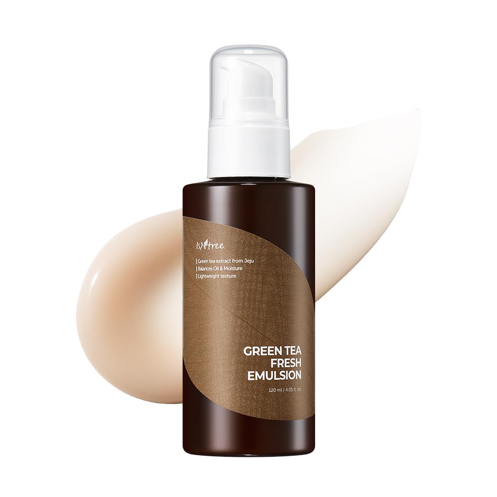 Isntree Green Tea Fresh Emulsion - 120ml | Discover skin care, face cream, lip gloss, sunscreen, and korean skin care products at Sapphire Beauty Booth— a trusted cosmetic shop near me and makeup store near me. | Sapphire Beauty Ghana
