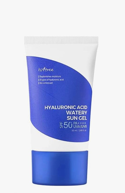 Isntree Hyaluronic Acid Watery Sun Gel - 50ml | Discover skin care, face cream, lip gloss, sunscreen, and korean skin care products at Sapphire Beauty Booth— a trusted cosmetic shop near me and makeup store near me.