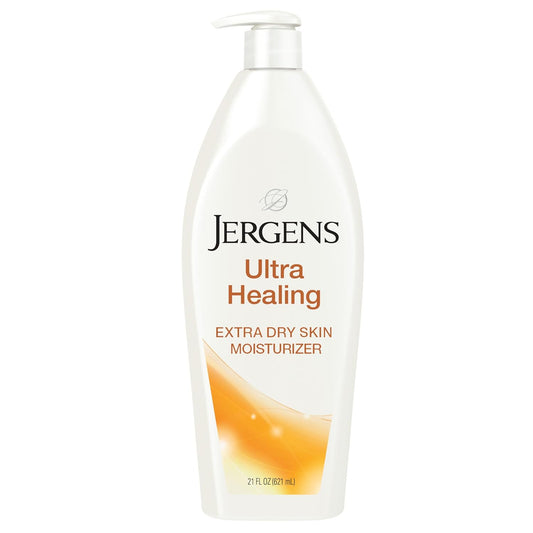 Jergens Ultra Healing Moisturizer - 21 oz | Discover skin care, face cream, lip gloss, sunscreen, and korean skin care products at Sapphire Beauty Booth— a trusted cosmetic shop near me and makeup store near me.
