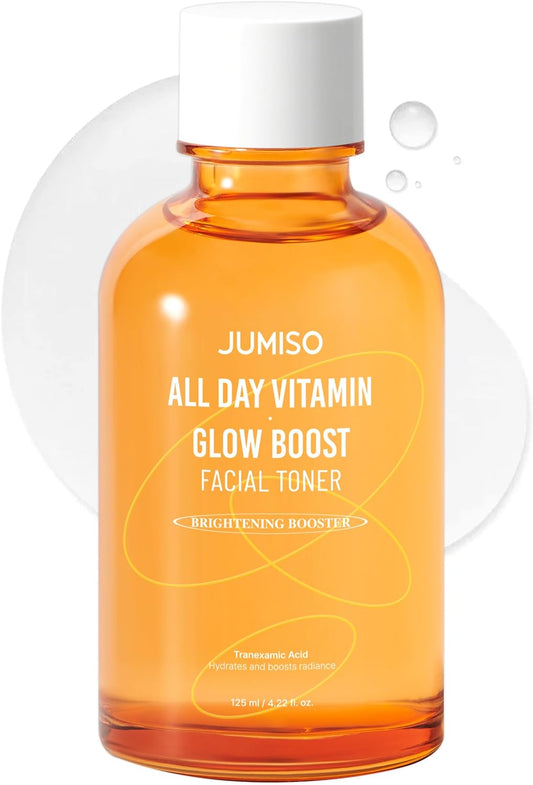 Jumiso All Day Vitamin Glow Boost Facial Toner - 125ml | Discover skin care, face cream, lip gloss, sunscreen, and korean skin care products at Sapphire Beauty Booth— a trusted cosmetic shop near me and makeup store near me. | Sapphire Beauty Ghana
