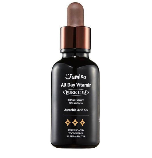 Jumiso All Day Vitamin Pure C 5.5 Glow Serum - 30ml | Discover skin care, face cream, lip gloss, sunscreen, and korean skin care products at Sapphire Beauty Booth— a trusted cosmetic shop near me and makeup store near me.
