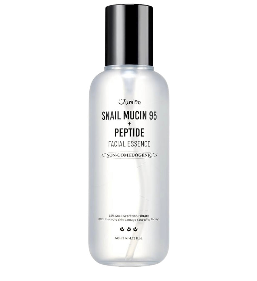 Jumiso Snail Mucin 95% + Peptide Essence -140ml | Discover skin care, face cream, lip gloss, sunscreen, and korean skin care products at Sapphire Beauty Booth— a trusted cosmetic shop near me and makeup store near me.