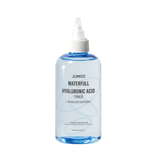 Jumiso Waterfull Hyaluronic Toner - 250ml | Discover skin care, face cream, lip gloss, sunscreen, and korean skin care products at Sapphire Beauty Booth— a trusted cosmetic shop near me and makeup store near me.