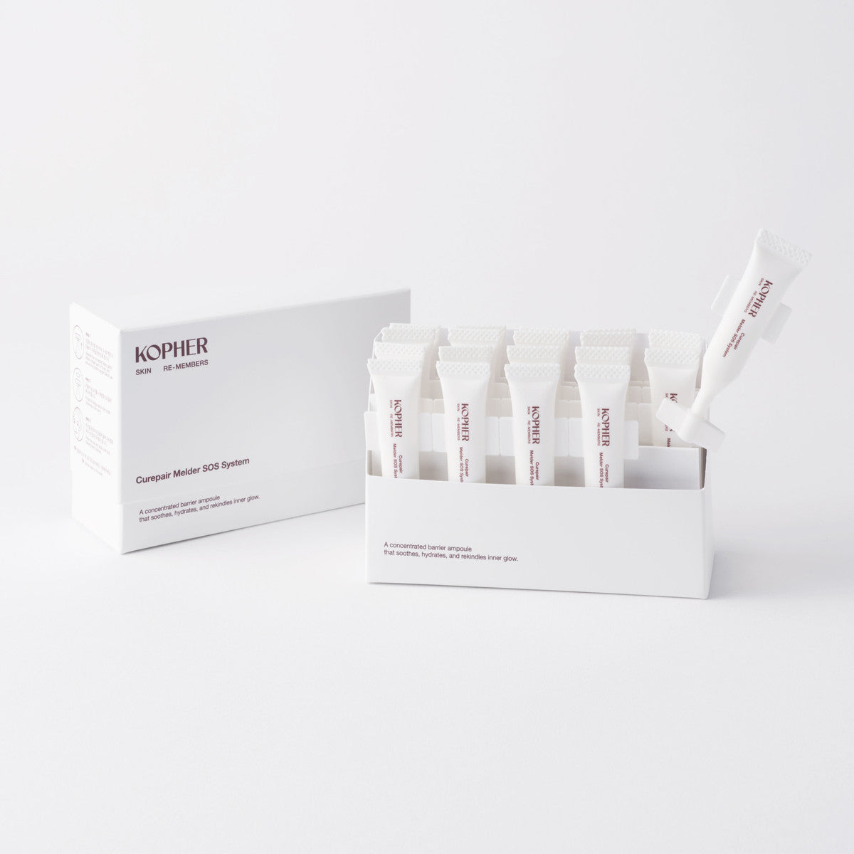 KOPHER Curepair Melder SOS System Set - 20 pcs | Discover skin care, face cream, lip gloss, sunscreen, and korean skin care products at Sapphire Beauty Booth— a trusted cosmetic shop near me and makeup store near me.