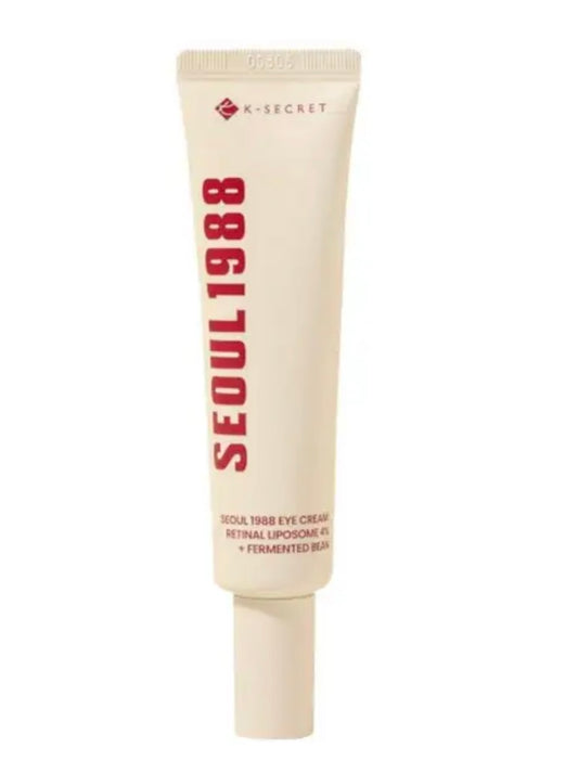 KSECRET - SEOUL 1988 Eye Cream: Retinal Liposome 4% + Fermented Bean - 30ml | Discover skin care, face cream, lip gloss, sunscreen, and korean skin care products at Sapphire Beauty Booth— a trusted cosmetic shop near me and makeup store near me.