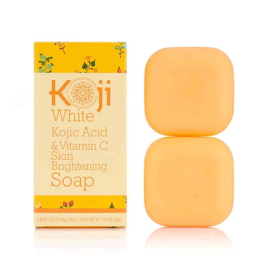 Koji White Kojic Acid & Vitamin C Skin Brightening Soap - 2 Bars | Discover skin care, face cream, lip gloss, sunscreen, and korean skin care products at Sapphire Beauty Booth— a trusted cosmetic shop near me and makeup store near me.
