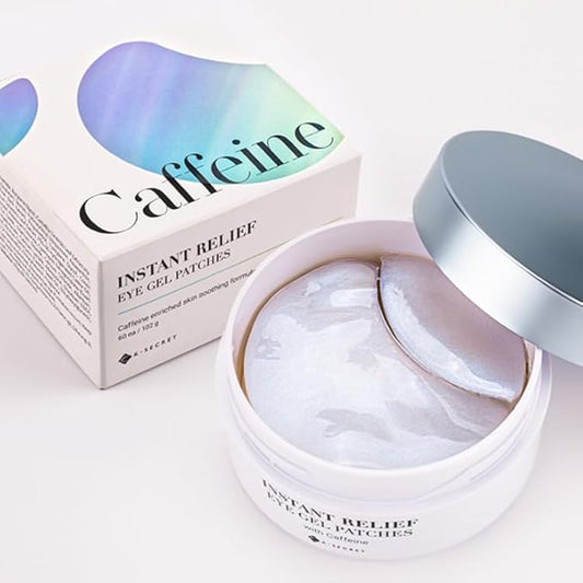 Ksecret Caffeine Instant Relief Eye Gel Patches - 60 Patches | Discover skin care, face cream, lip gloss, sunscreen, and korean skin care products at Sapphire Beauty Booth— a trusted cosmetic shop near me and makeup store near me.
