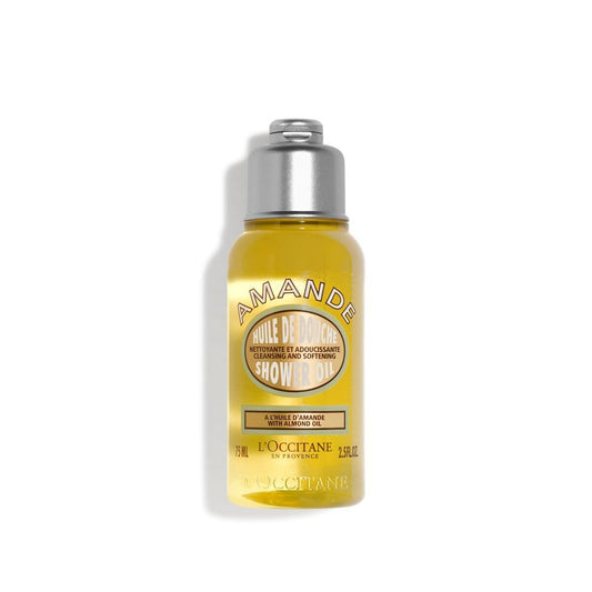 L'occitane Almond Shower Oil Travel Size - 75 ml | Discover skin care, face cream, lip gloss, sunscreen, and korean skin care products at Sapphire Beauty Booth— a trusted cosmetic shop near me and makeup store near me. | Sapphire Beauty Ghana
