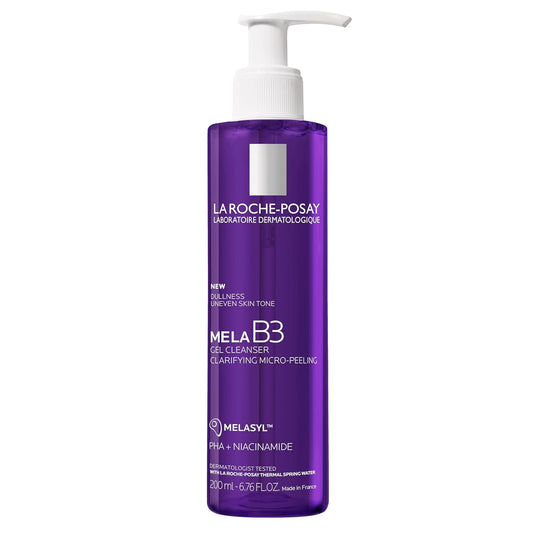 La Roche-Posay - Mela B3 Clarifying Anti-Dark Spots Micro-Peeling Gel - 200ml | Discover skin care, face cream, lip gloss, sunscreen, and korean skin care products at Sapphire Beauty Booth— a trusted cosmetic shop near me and makeup store near me.
