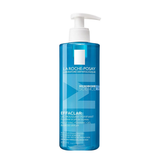 La Roche-Posay Effaclar Purifying Foaming Gel - 400ml | Discover skin care, face cream, lip gloss, sunscreen, and korean skin care products at Sapphire Beauty Booth— a trusted cosmetic shop near me and makeup store near me. | Sapphire Beauty