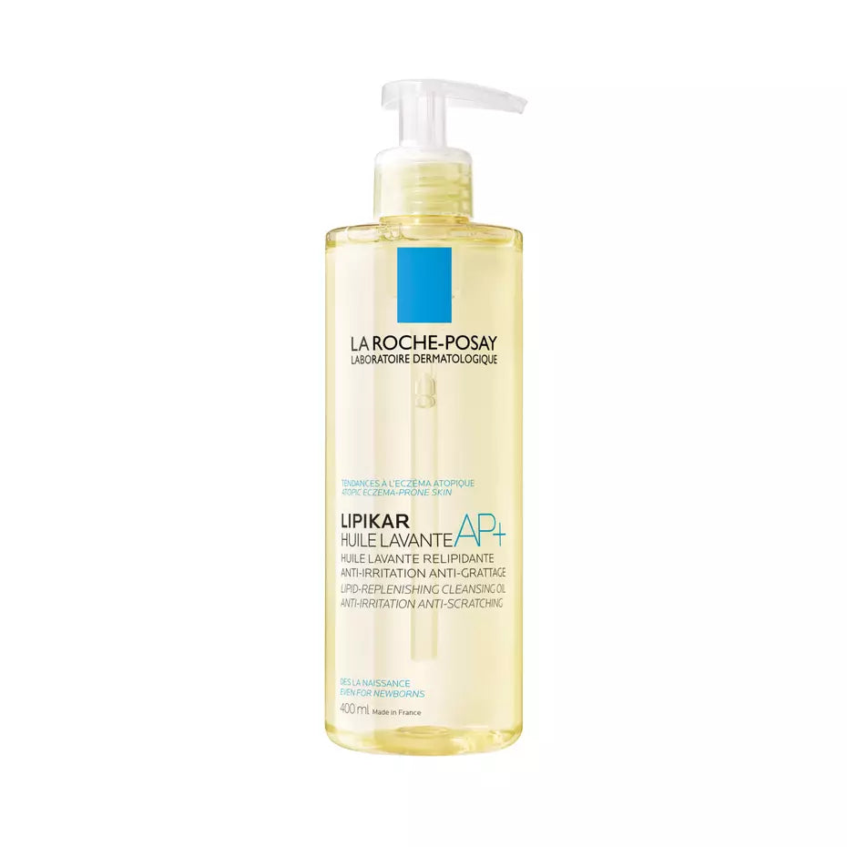 La Roche-Posay Lipikar Huile Lavante AP+ Cleansing Bath Oil - 400ml | Discover skin care, face cream, lip gloss, sunscreen, and korean skin care products at Sapphire Beauty Booth— a trusted cosmetic shop near me and makeup store near me. | Sapphire Beauty Ghana | Same Day Delivery Available
