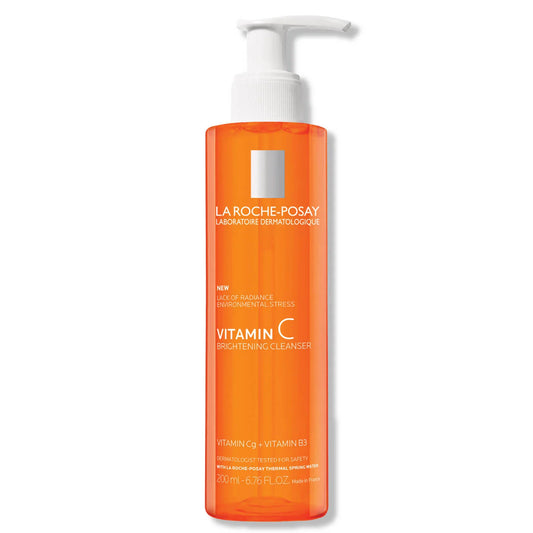 La Roche-Posay Vitamin C Brightening Cleanser - 200ml | Discover skin care, face cream, lip gloss, sunscreen, and korean skin care products at Sapphire Beauty Booth— a trusted cosmetic shop near me and makeup store near me.