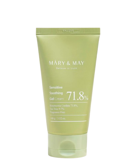 Mary&May Sensitive Soothing Gel Cream - 100g | Discover skin care, face cream, lip gloss, sunscreen, and korean skin care products at Sapphire Beauty Booth— a trusted cosmetic shop near me and makeup store near me. | Sapphire Beauty Ghana | Same Day Delivery Available
