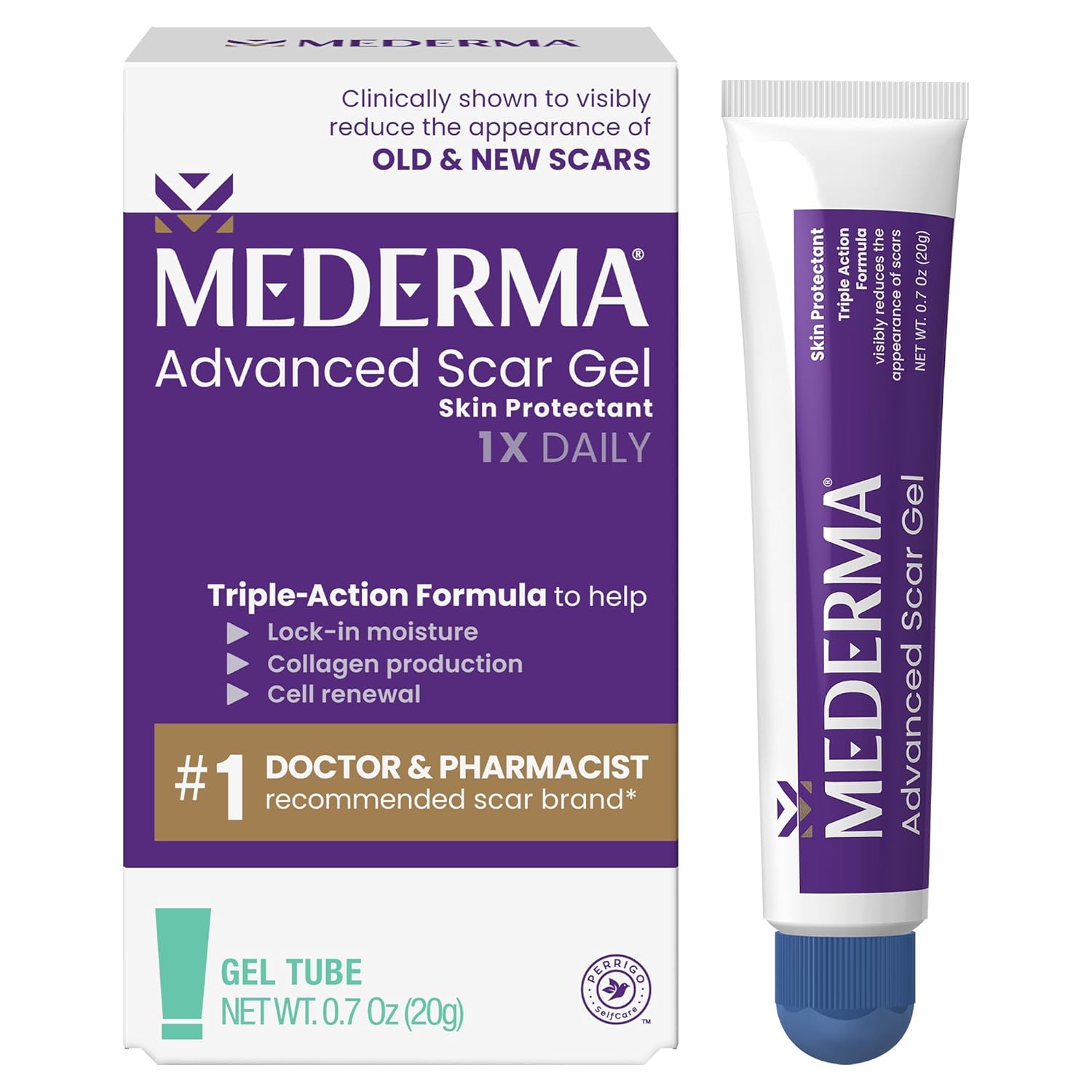 Mederma Advanced Scar Gel - 20g | Discover skin care, face cream, lip gloss, sunscreen, and korean skin care products at Sapphire Beauty Booth— a trusted cosmetic shop near me and makeup store near me.
