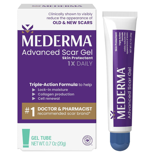 Mederma Advanced Scar Gel - 20g | Discover skin care, face cream, lip gloss, sunscreen, and korean skin care products at Sapphire Beauty Booth— a trusted cosmetic shop near me and makeup store near me.
