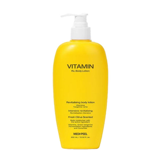 MediPeel Vitamin Body Lotion - 400ml | Discover skin care, face cream, lip gloss, sunscreen, and korean skin care products at Sapphire Beauty Booth— a trusted cosmetic shop near me and makeup store near me.