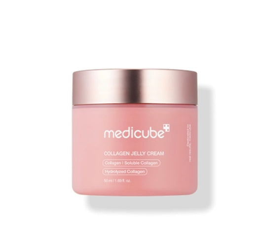 Medicube Collagen Jelly Cream Mini - 50ml | Discover skin care, face cream, lip gloss, sunscreen, and korean skin care products at Sapphire Beauty Booth— a trusted cosmetic shop near me and makeup store near me.