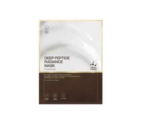 Medicube Deep Peptide Radiance Mask - 1 each | Discover skin care, face cream, lip gloss, sunscreen, and korean skin care products at Sapphire Beauty Booth— a trusted cosmetic shop near me and makeup store near me.