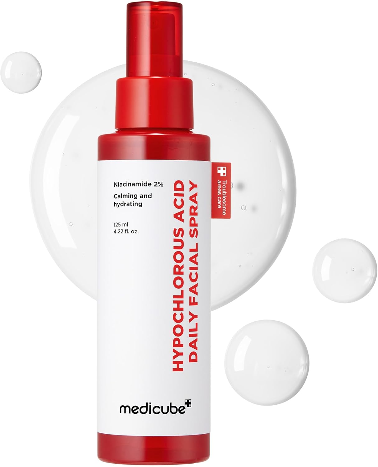 Medicube Hypochlorous Acid Daily Facial Spray - 125ml | Discover skin care, face cream, lip gloss, sunscreen, and korean skin care products at Sapphire Beauty Booth— a trusted cosmetic shop near me and makeup store near me. | Sapphire Beauty Ghana
