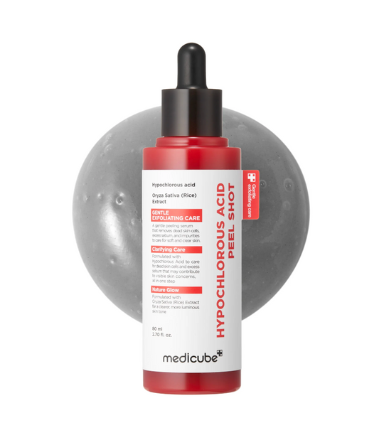 Medicube Hypochlorous Acid Rice Peel Shot - 80ml | Discover skin care, face cream, lip gloss, sunscreen, and korean skin care products at Sapphire Beauty Booth— a trusted cosmetic shop near me and makeup store near me. | Sapphire Beauty Ghana | Same Day Delivery Available
