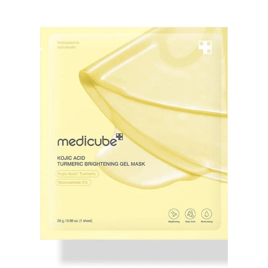 Medicube Kojic Acid Turmeric Brightening Gel Mask - 1 mask | Discover skin care, face cream, lip gloss, sunscreen, and korean skin care products at Sapphire Beauty Booth— a trusted cosmetic shop near me and makeup store near me.