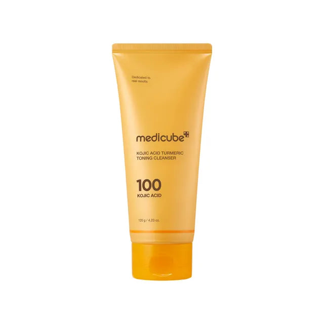 Medicube Kojic Acid Turmeric Toning Cleanser - 120g | Discover skin care, face cream, lip gloss, sunscreen, and korean skin care products at Sapphire Beauty Booth— a trusted cosmetic shop near me and makeup store near me.