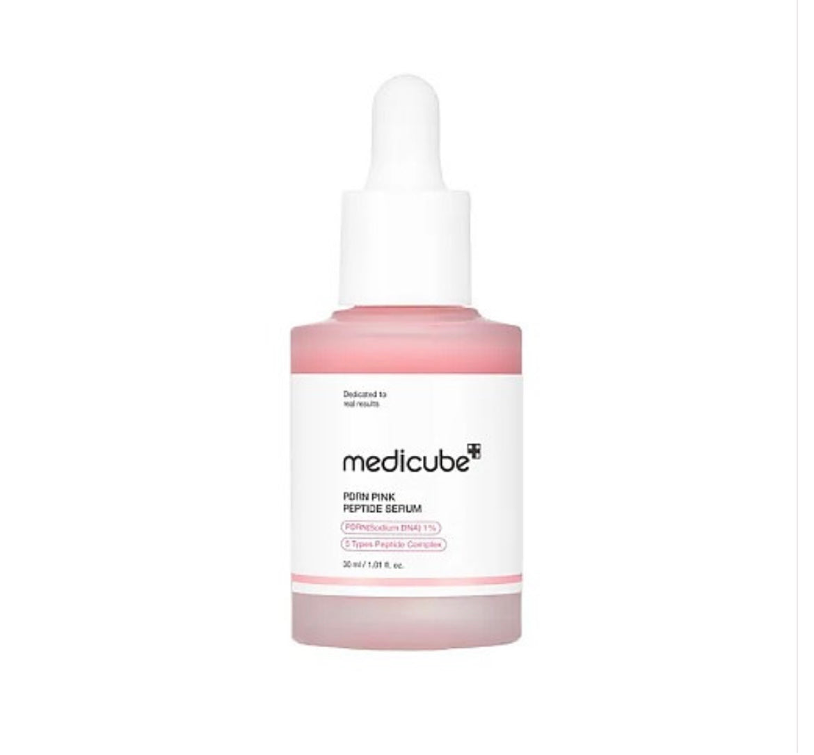 Medicube PDRN Pink Peptide Serum - 30ml | Discover skin care, face cream, lip gloss, sunscreen, and korean skin care products at Sapphire Beauty Booth— a trusted cosmetic shop near me and makeup store near me.

