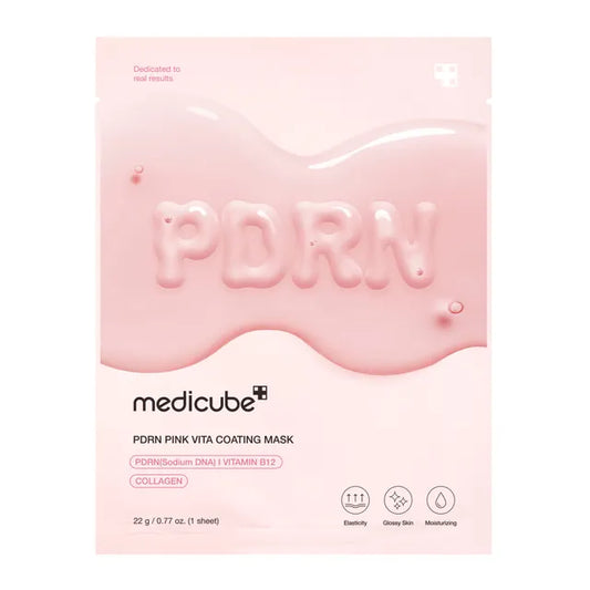 Medicube PDRN Pink Vita Coating Mask - 1 Mask | Discover skin care, face cream, lip gloss, sunscreen, and korean skin care products at Sapphire Beauty Booth— a trusted cosmetic shop near me and makeup store near me.
