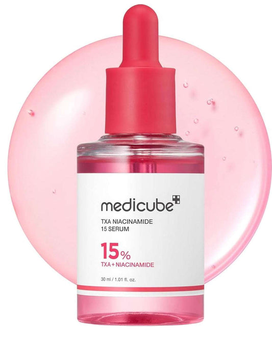 Medicube TXA+Niacinamide 15% Serum - 30ml | Discover skin care, face cream, lip gloss, sunscreen, and korean skin care products at Sapphire Beauty Booth— a trusted cosmetic shop near me and makeup store near me.