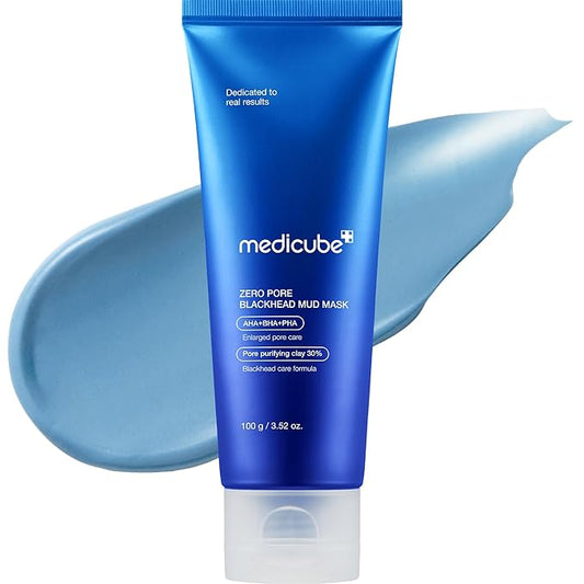 Medicube Zero Pore Blackhead Mud Mask - 100g | Discover skin care, face cream, lip gloss, sunscreen, and korean skin care products at Sapphire Beauty Booth— a trusted cosmetic shop near me and makeup store near me.
