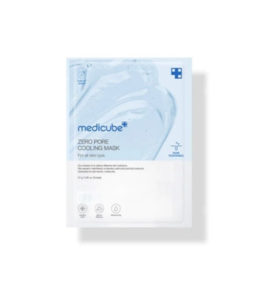 Medicube Zero Pore Cooling Mask - 1 each | Discover skin care, face cream, lip gloss, sunscreen, and korean skin care products at Sapphire Beauty Booth— a trusted cosmetic shop near me and makeup store near me.