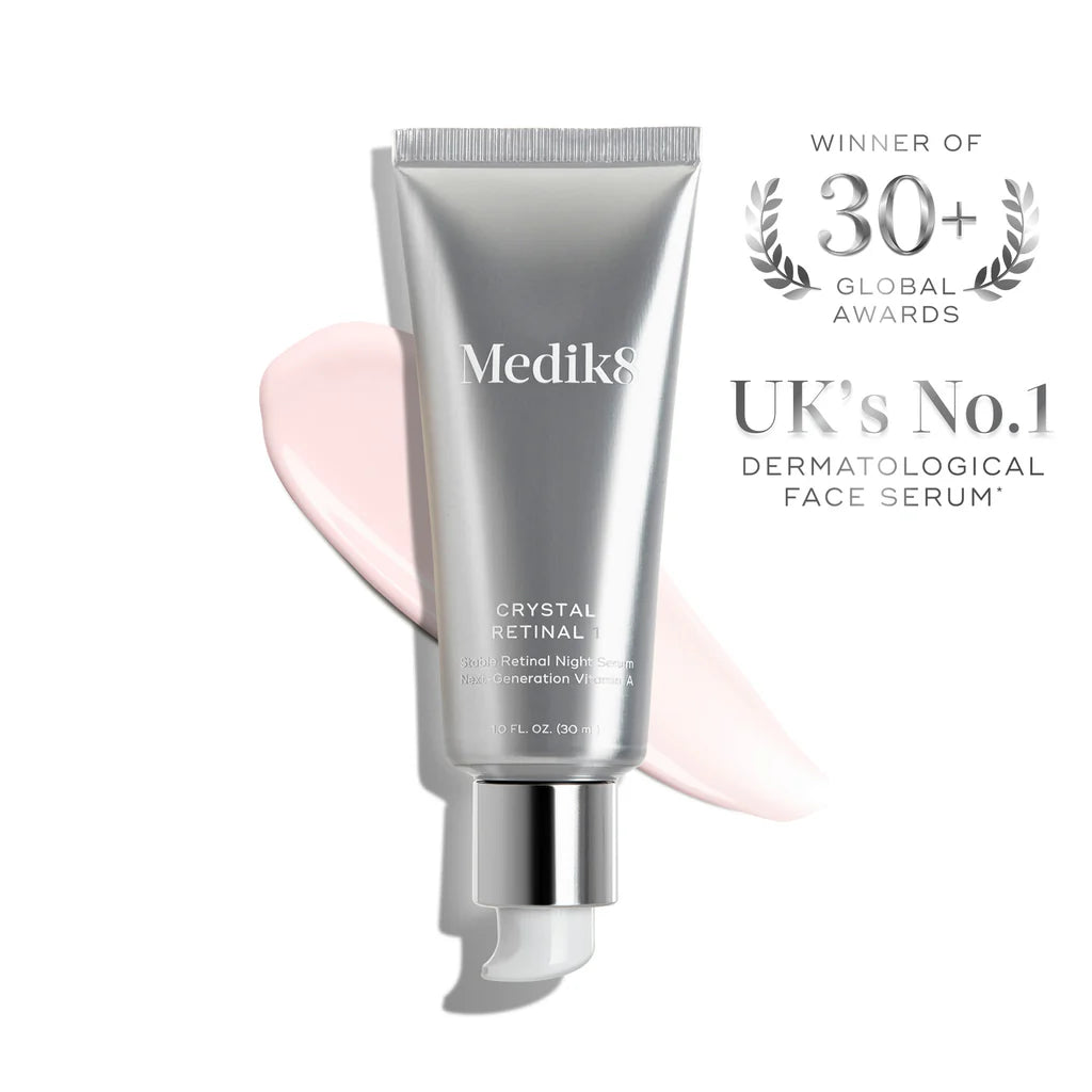 Medik8 Crystal Retinal 1 - 30ml | Discover skin care, face cream, lip gloss, sunscreen, and korean skin care products at Sapphire Beauty Booth— a trusted cosmetic shop near me and makeup store near me.