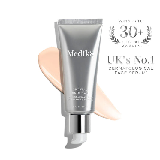 Medik8 Crystal Retinal 3 (Beginner) - 30ml | Discover skin care, face cream, lip gloss, sunscreen, and korean skin care products at Sapphire Beauty Booth— a trusted cosmetic shop near me and makeup store near me.