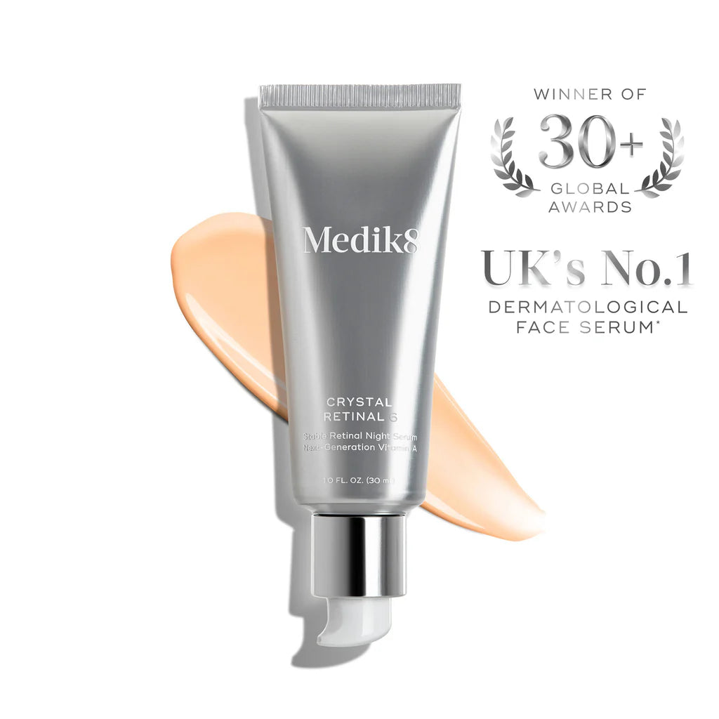 Medik8 Crystal Retinal 6 (Regular) - 30ml | Discover skin care, face cream, lip gloss, sunscreen, and korean skin care products at Sapphire Beauty Booth— a trusted cosmetic shop near me and makeup store near me.