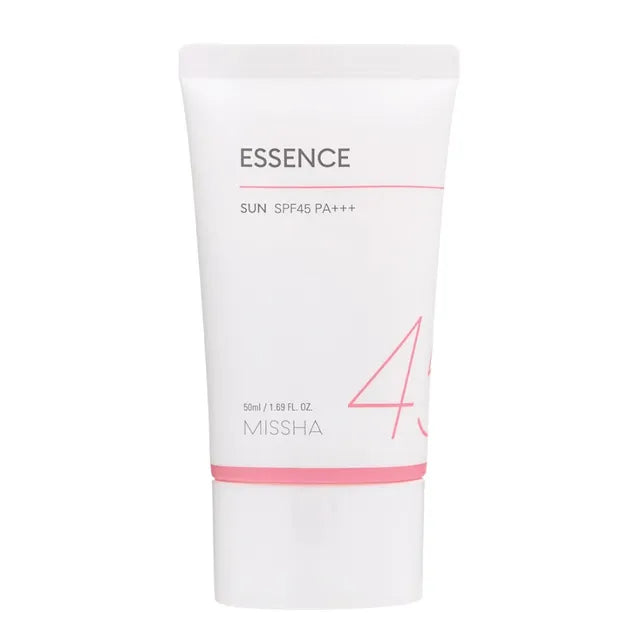 Missha All-Around Safe Block Essence Sun SPF45 PA+++ - 50ml | Discover skin care, face cream, lip gloss, sunscreen, and korean skin care products at Sapphire Beauty Booth— a trusted cosmetic shop near me and makeup store near me. | Sapphire Beauty Ghana
