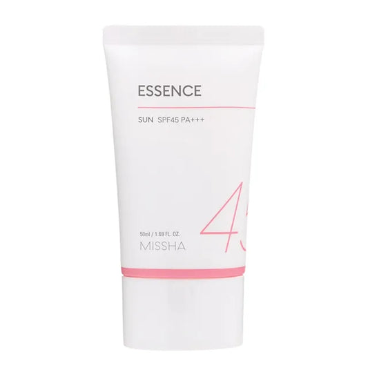 Missha All-Around Safe Block Essence Sun SPF45 PA+++ - 50ml | Discover skin care, face cream, lip gloss, sunscreen, and korean skin care products at Sapphire Beauty Booth— a trusted cosmetic shop near me and makeup store near me. | Sapphire Beauty Ghana
