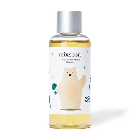 Mixsoon Soondy Centella Asiatica  Essence - 100ml | Discover skin care, face cream, lip gloss, sunscreen, and korean skin care products at Sapphire Beauty Booth— a trusted cosmetic shop near me and makeup store near me.
