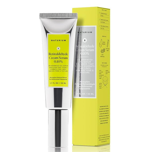 Naturium Retinaldehyde Cream Serum 0.10% - 50ml | Discover skin care, face cream, lip gloss, sunscreen, and korean skin care products at Sapphire Beauty Booth— a trusted cosmetic shop near me and makeup store near me.
