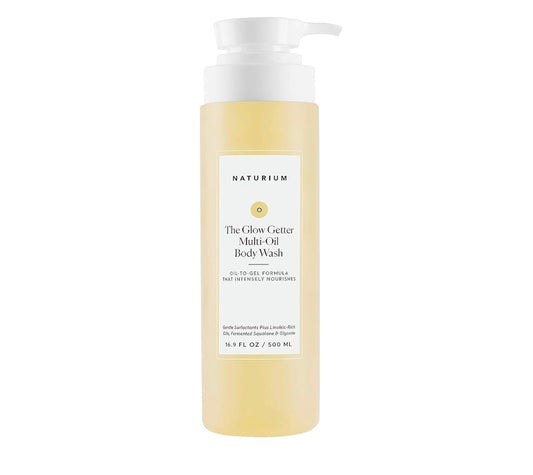 Naturium The Glow Getter Multi-Oil Hydrating Body Wash - 500ml | Discover skin care, face cream, lip gloss, sunscreen, and korean skin care products at Sapphire Beauty Booth— a trusted cosmetic shop near me and makeup store near me.
