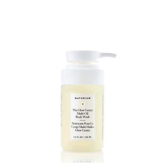 Naturium The Glow Getter Multi-Oil Hydrating Mini Body Wash - 100ml | Discover skin care, face cream, lip gloss, sunscreen, and korean skin care products at Sapphire Beauty Booth— a trusted cosmetic shop near me and makeup store near me.