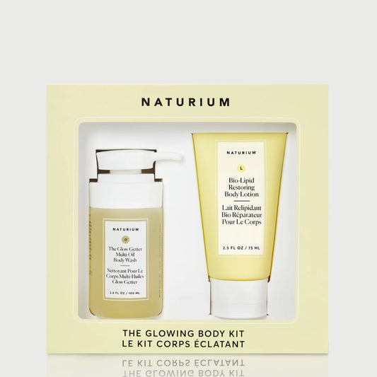 Naturium The Glowing Body Kit | Discover skin care, face cream, lip gloss, sunscreen, and korean skin care products at Sapphire Beauty Booth— a trusted cosmetic shop near me and makeup store near me.