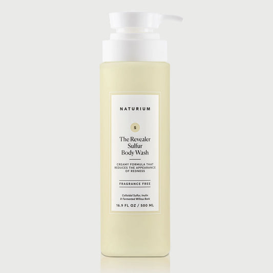 Naturium The Revealer Sulfur Body Wash - 500ml | Discover skin care, face cream, lip gloss, sunscreen, and korean skin care products at Sapphire Beauty Booth— a trusted cosmetic shop near me and makeup store near me. | Sapphire Beauty Ghana
